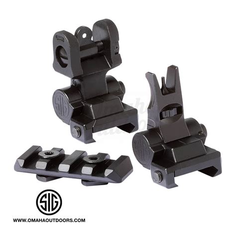 Sig M400 Tread Flip Up Iron Sights Omaha Outdoors