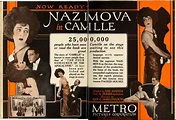 Camille, 1921 film starring Alla Nazimova and Rudolph Valentino ...