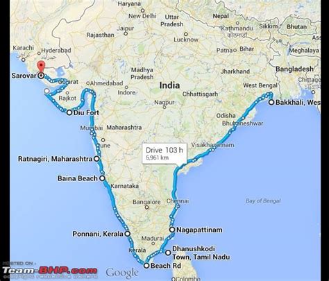 Coast Of India 6000 Kms Suggestions Team Bhp