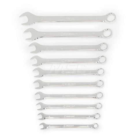 Crescent Wrench Set 10 Pc Metric 28719011 Msc Industrial Supply