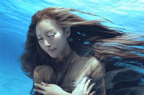 Underwater Hair Hair Photography Underwater Model