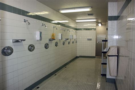 Open Shower Appreciation Mens Locker Room At The West Side Ymca New