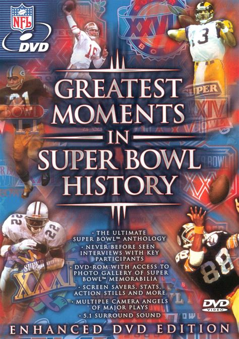 Best Buy Nfl Greatest Moments In Super Bowl History Dvd 2000