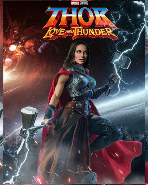 Jane Foster Thor Love And Thunder Superhero Marvel Thor