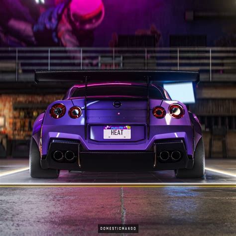 Purple Nissan Gt R Is So Cool It Deserves Its Own Song Autoevolution