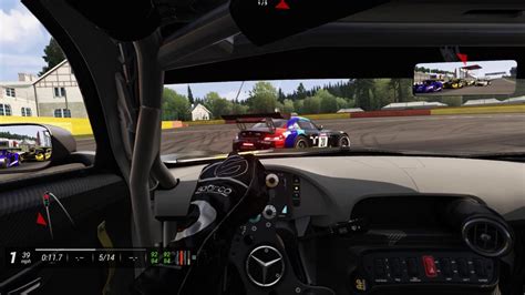 Assetto Corsa Mercedes Amg Gt Spa Multiplayer Race Youtube