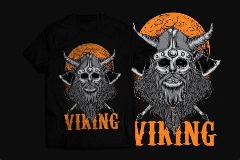 Viking T Shirt Design 1178485 Illustrations Design Bundles