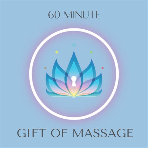 T Certificate 60 Minute Massage Session Unlocking The Body Massage Therapy