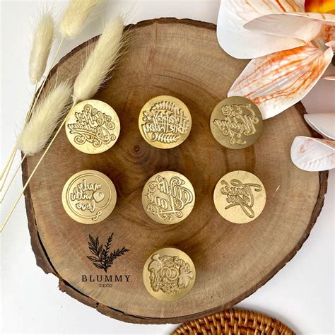Jual Wax Seal Stamp Letter Wedding T Tulisan Thank You Aesthetic Wax