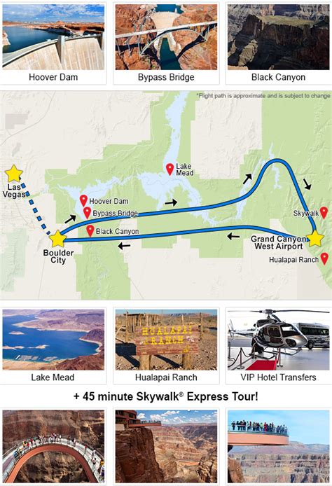 Grand Canyon Helicopter Tour And Skywalk Express