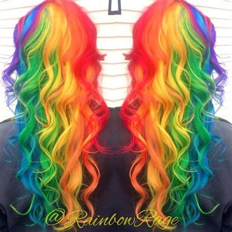 16 Rainbow Hair Color Ideas Youll Go Crazy Over