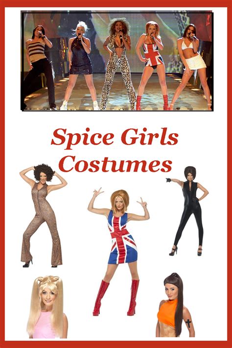 The Spice Girls Costumes A Great Group Costume Idea For Girls Everything
