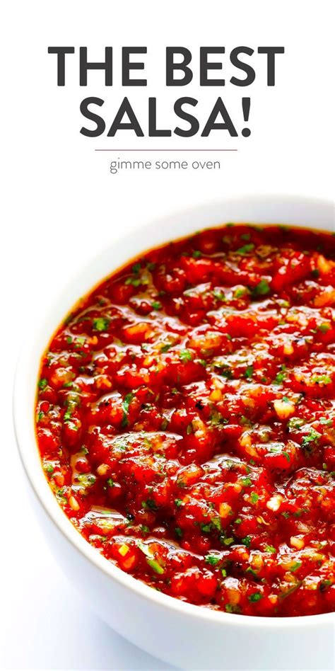 My All Time Favorite Homemade Salsa Recipe Its Quick And Easy To