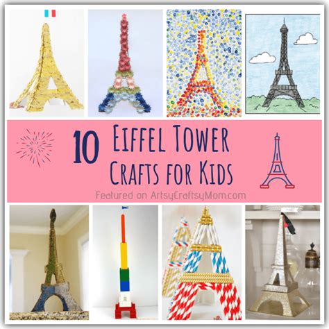 10 Enchanting Eiffel Tower Crafts For Kids