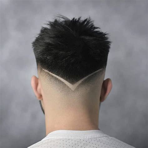 V Fade Haircut Men The V Shaped Haircut Mens Hairstyles Haircuts