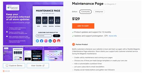 Top Magento 2 Maintenance Page Extensions To Keep Your Store Running