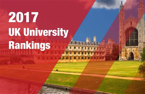 Every year, british institutions dominate the top places in international rankings. 2017 UK University Rankings | The Edge