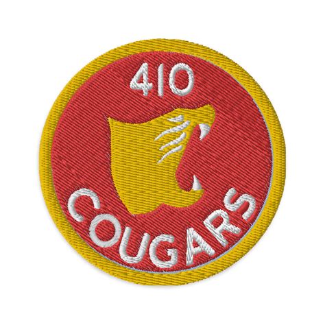 410 Sqn Rcaf Embroidered Patch I Love A Hangar