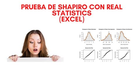 Prueba De Shapiro Con Real Statistics Youtube