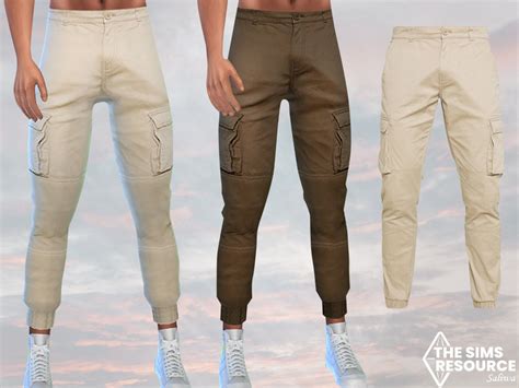 The Sims Resource Men Cargo Trousers