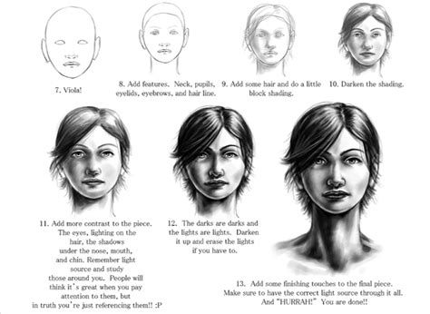 How To Draw A Girl Face Realistically Step By Step