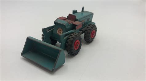 Lesney Serie Matchbox Aveling Barford Tractor Shovel Trattore Con Pala