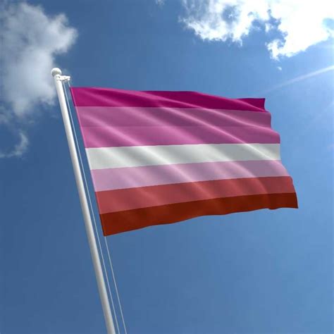 prideoutlet flags lesbian pride 3 x 5 polyester flag w metal grommets and a cotton heading