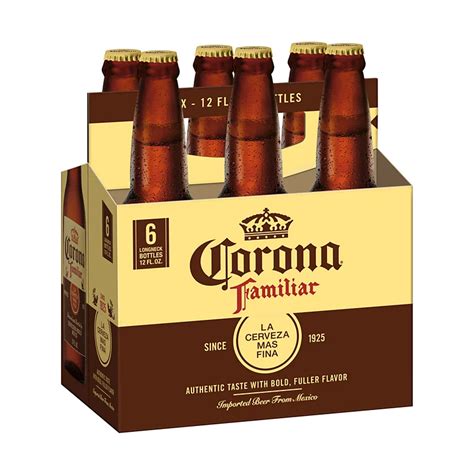 Corona Familiar Mexican Lager Beer 12 Oz Bottles Shop Beer And Wine At