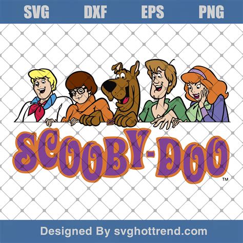 Scooby Doo Squad Goals Svg Scooby Doo Cartoon Svg Cartoon Svg Movie