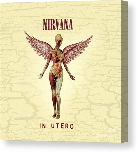Album Cover Poster Nevermind In Utero Nirvana Posters In Utero Poster
