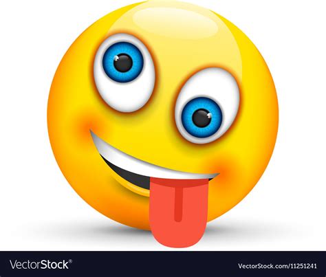 Crazy Face Emoji Clip Art
