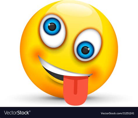 Crazy Emoji Royalty Free Vector Image Vectorstock Free Nude Porn Photos