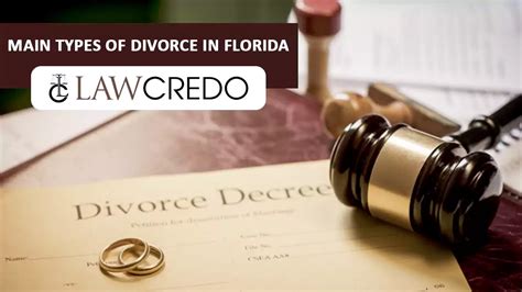 What Are The Main Types Of Divorce In Florida Law Credo