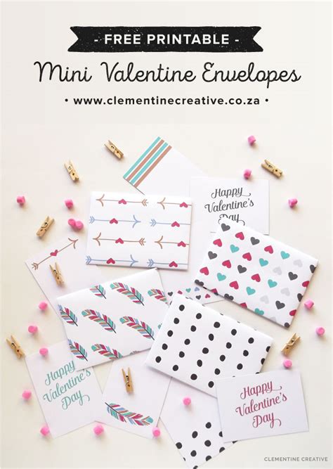 Free Printable Valentine Envelopes