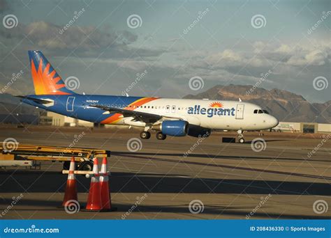 Allegiant Airlines Editorial Image Image Of Airport 208436330