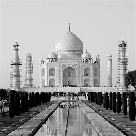 Premium Photo Taj Mahal Against Clear Sky