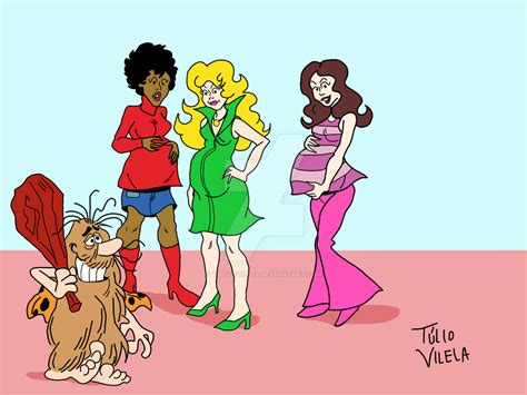 Captain Caveman And The Teen Angels By Tulio Vilela On Deviantart
