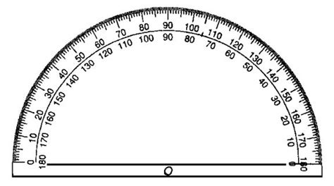 Print A Protractor Printable Protractor Clipart Best Clipart Best