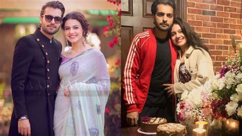 Asad Siddiqui And Zara Noor Abbas Pose For Their 2nd Wedding Anniversary