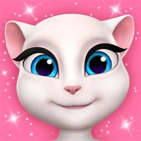 Talking Angela Logo Free Apps For Android And Ios
