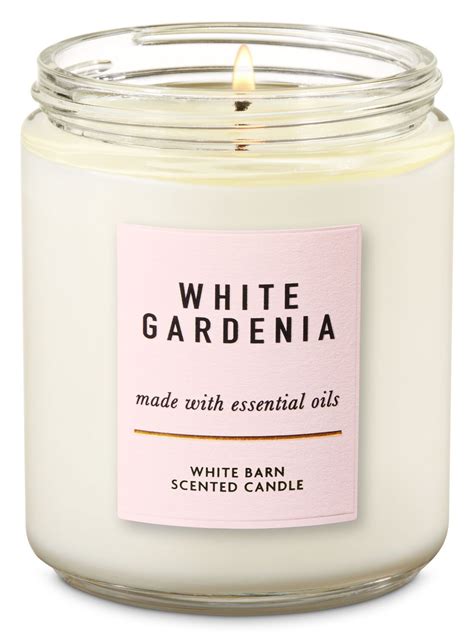 Bath And Body Works White Gardenia Single Wick Candle In 2020 White