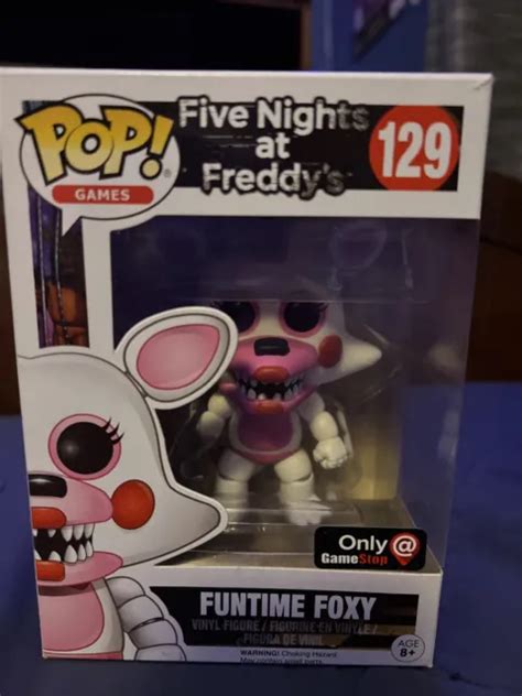 Funko Pop Five Nights At Freddys Fnaf Funtime Foxy 129 Gamestop