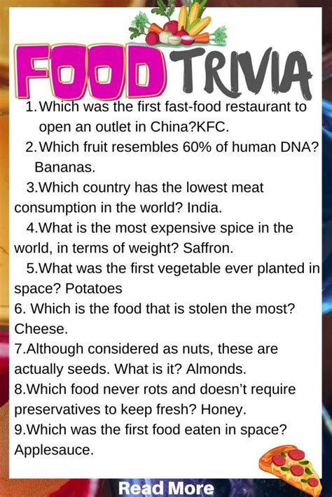 Food Trivia Hot Sex Picture