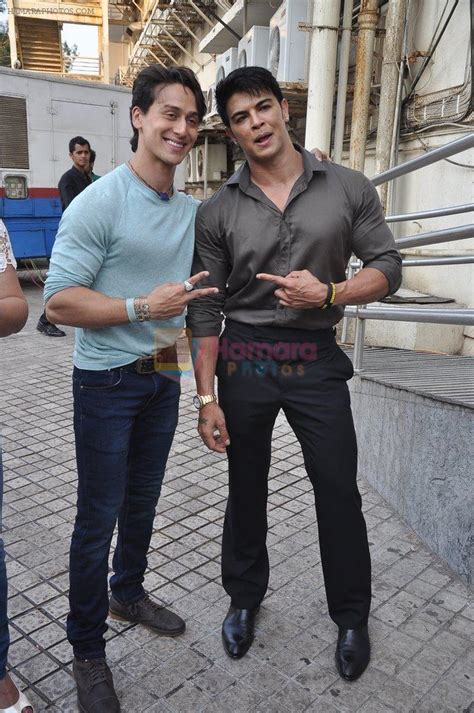 tiger shroff sahil khan at heropanti launch in mumbai on 4th april 2014 sahil khan