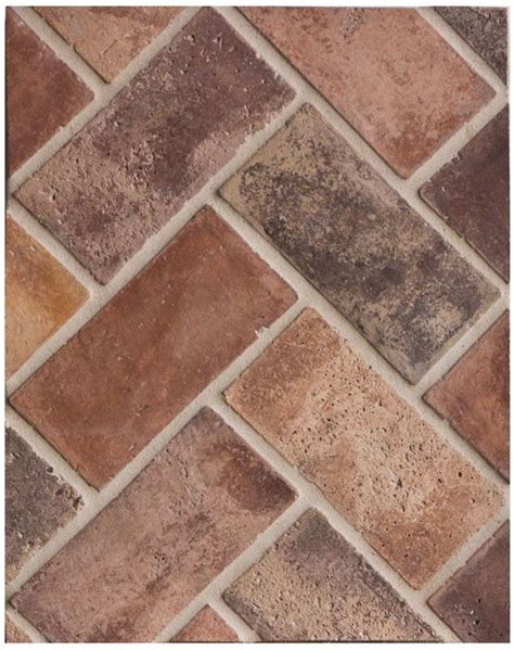 4x8 Smooth Brick Normandy Cream Signature Series Faux Brick Tile Can