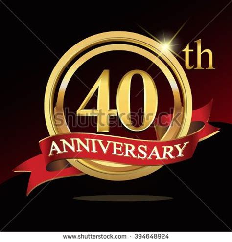 39 40th Anniversary Logos ideas | anniversary logo, anniversary, 40th anniversary