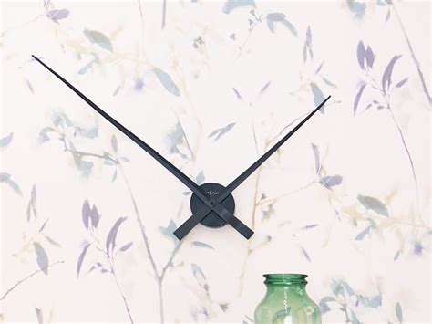 Very Large Black Hands Wall Clock The Clock Store