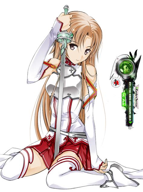 Sword Art Onlineasuna Yuuki Elegant Render Ors Anime