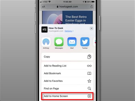 How To Add A Website To Your Iphone Or Ipad Home Screen