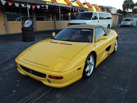 1995 Ferrari F355 Spider Yellow For Sale